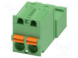PCB connector, nominal cross section: 2.5 mm?, color: green,
