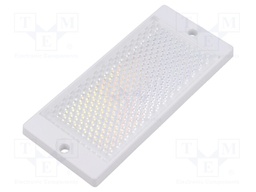 Reflector; 55.3x126x9mm; -20÷60°C; fixing 2 x M6; IP69K