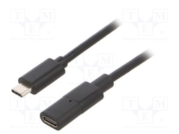 USB-USB; USB C socket,USB C plug; 0.5m
