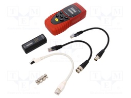 Tester: LAN wiring; Dim: 130x56x38mm; Measured cable l: max.300m