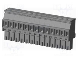Connector: pluggable terminal block; plug; female; angled 90°