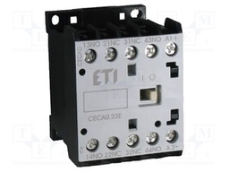 Contactor: auxiliary; Auxiliary contacts: NC x4; 42VAC; 10A; CEC