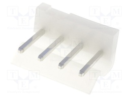 Socket; wire-board; male; 5.08mm; PIN: 4; THT; 250V; tinned; -25÷85°C