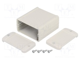 Enclosure: multipurpose; TEKAM; X: 60mm; Y: 70mm; Z: 31mm; aluminium