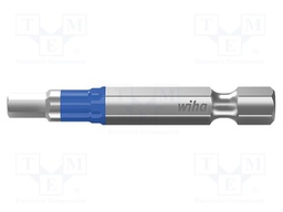Screwdriver bit; Allen hex key; HEX 1/4"; Overall len: 50mm