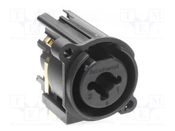 Connector: Jack 6,3mm + XLR; socket; female; THT; IP40