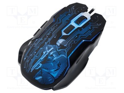Optical mouse; black,mix colors; USB; wired; No.of butt: 6
