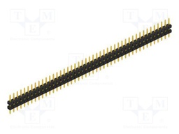Connector: pin strips; pin header; male; PIN: 45; 2mm; THT; 1x45