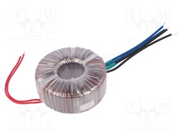 Transformer: toroidal; 200VA; 230VAC; 30V; 30V; 3.33A; 3.33A; 2.1kg