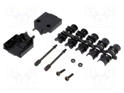 Enclosure: for D-Sub connectors; D-Sub 9pin,D-Sub HD 15pin