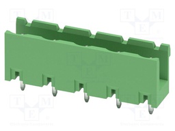 PCB headers, nominal cross section: 2.5 mm?, color: green, n