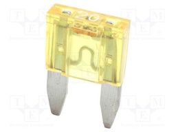 Fuse: fuse; 20A; 32VDC; automotive; 11.2mm; 11.2x4x17mm