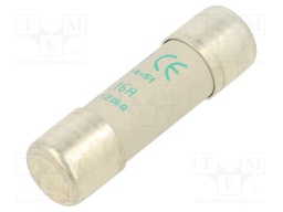 Fuse: fuse; aM; 16A; 500VAC; ceramic; 14x51mm