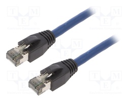Patch cord; S/FTP; Cat 8.1; stranded; Cu; LSZH; blue; 2m; 26AWG