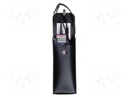 Cover; 300x130mm; black; leather