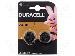 Battery: lithium; 3V; CR2430,coin; non-rechargeable; Ø24x3mm