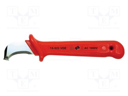 Knife; for electricians; Conform to: VDE; insulated