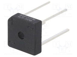 Single-phase bridge rectifier; Urmax: 800V; If: 6A; Ifsm: 175A