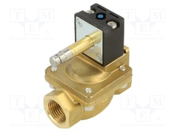 Electromagnetic valve; 2/2 NC monostable; G 1/2"; Temp: -10÷60°C