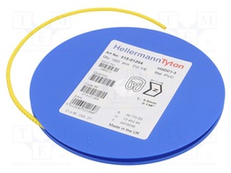 Markers for cables and wires; Label symbol: Z; 1÷3mm; PVC; yellow