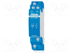 Relay: installation; bistable,impulse; NO; for DIN rail mounting