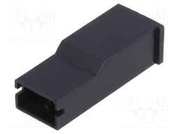 Terminals cover; female; for push-on 6.3mm connectors; ways: 1