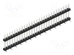 Connector: pin strips; pin header; male; PIN: 27; 2mm; SMT; 1x27