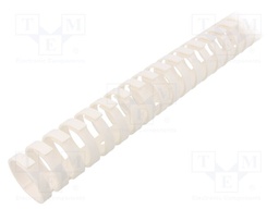 Wiring duct; Colour: white; Mat: polypropylene; UL94V-0; L: 0.5m