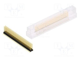 Connector: pin strips; pin header; male; PIN: 52; 2.54mm; SMT; 2x26