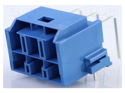 Connector: wire-board; male; CP-6.5; PIN: 6; angled; on PCBs; THT