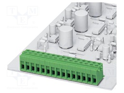 PCB terminal block, nominal current: 17.5 A, rated voltage (