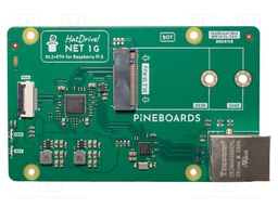 Expansion board; Ethernet,PCIe; adapter; Raspberry Pi 5; 1Gbps