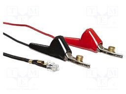 Test lead; black,red