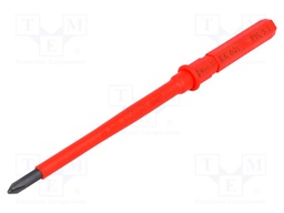Screwdriver bit; PlusMinus cross PH-type; PH/S1; 1kVAC