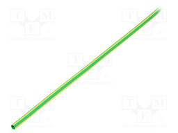 Heat shrink sleeve; thin walled,flexible; 2: 1; 3.2mm; -55÷135°C
