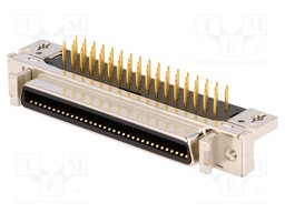 Connector: MDR; PIN: 68; shielded; Locking: latch; socket; female