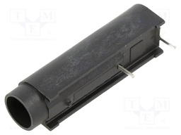 Fuse holder; cylindrical fuses; Mounting: THT; -40÷85°C; 10A; 10mΩ