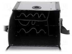Bag: toolbag; 260x140x300mm; plastic,fiberglass; 10l