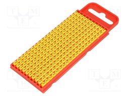 Markers for cables and wires; Label symbol: Z; 2÷2.8mm; yellow