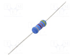 Resistor: metal oxide; 4.3kΩ; 2W; ±5%; Ø5x12mm; -55÷155°C