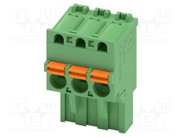 PCB connector, nominal cross section: 2.5 mm?, color: green,