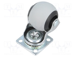 Transport wheel; Ø: 40mm; W: 25mm; H: 52mm; torsional; 40kg