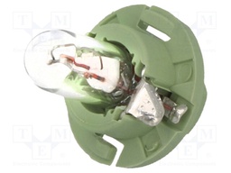 Filament lamp: automotive; BX8,4d; 12V; 2W; ORIGINAL