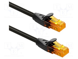 Patch cord; U/UTP; Cat: 6; RJ45 plug,both sides; stranded; CCA; 15m