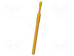 Test needle; Operational spring compression: 4mm; 5A; Ø: 1.4mm