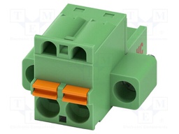 PCB connector, nominal cross section: 2.5 mm?, color: green,