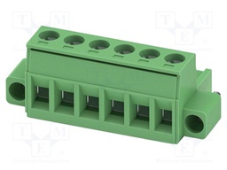 PCB connector, nominal cross section: 2.5 mm?, color: green,