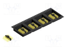 Connector: pin strips; pin header; male; PIN: 14; 2.54mm; SMT; 2x7