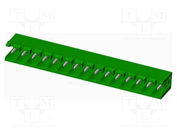 Connector: pluggable terminal block; socket; male; angled 90°