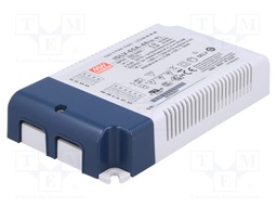 Power supply: switched-mode; LED; 65W; 48VDC; 1.35A; 180÷295VAC